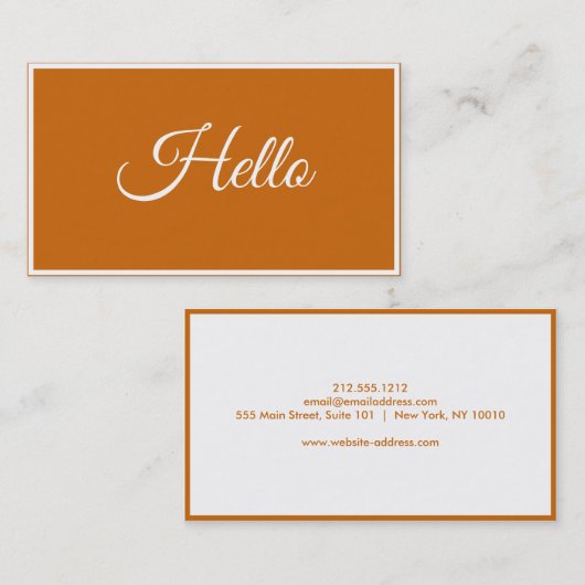 プレミアム 名刺 (正面/裏面)