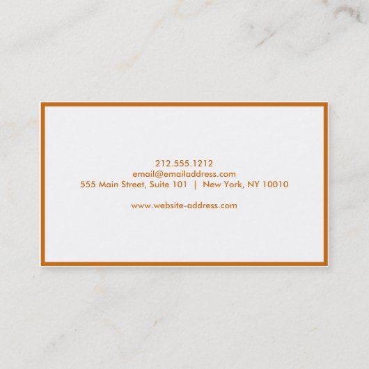 プレミアム 名刺 (裏面)