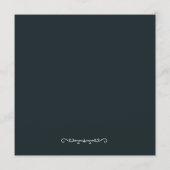 プレミアム「20代の死」誕生日招待状 招待状 (裏面)