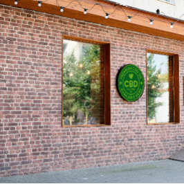 プレミアムCBD油はこちら広告 ウィンドウサイン