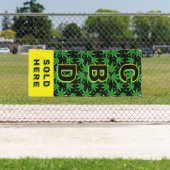 プレミアムCBD油販売Advert 横断幕 (インサイチュ)