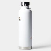 プレミアムKINGステンレス製飲料容器 ホワイト ウォーターボトル (左面)