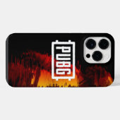 プレミアムPUBGデザインiPhone 14 Pro Maxケース – 衝撃 iPhoneケース (裏面横)