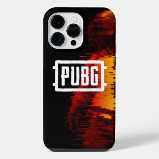 プレミアムPUBGデザインiPhone 14 Pro Maxケース – 衝撃 iPhoneケース (裏面)