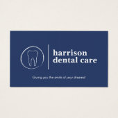 プレミアムTooth Sketchロゴブルー歯医者 (正面)