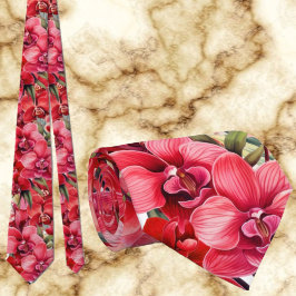 プレミアレッドランフォーマルグシャープネックタイ ネクタイ