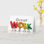 プレミエールシリーズ – 素晴らしワークカード カード (黄色い花)