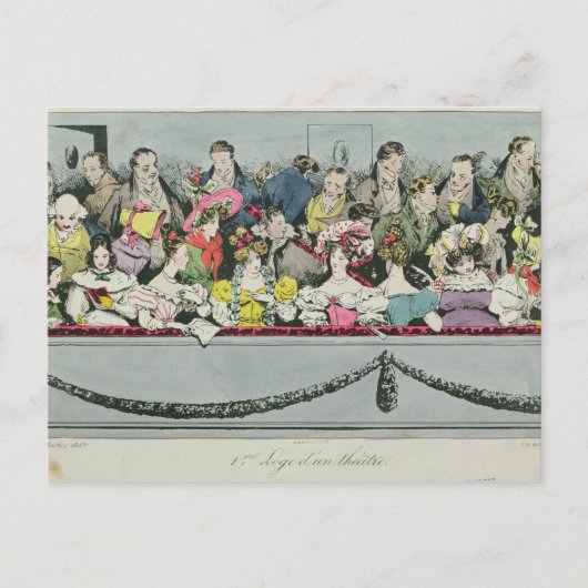 プレミエールローグダン劇場 ポストカード (正面)