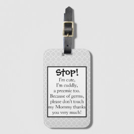 プレミニベビーカーラベル ラゲッジタグ