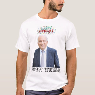 プレムワトサハッピーバースデープリントTシャツ Tシャツ