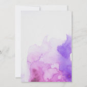 プレユニークスの結婚お祝いカード 招待状 (裏面)