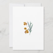 プレユニークスの結婚お祝いカード 招待状 (裏面)