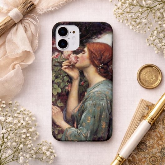 プレラファエル派 ローズ ウーマン アール・ヌーヴォー Case-Mate iPhoneケース