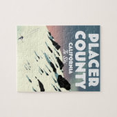 プレーサー郡カリフォルニアスキーポーザー ジグソーパズル (横)