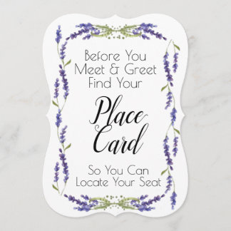 プレースカード看板 招待状