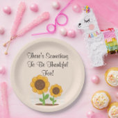 プレートのために感謝しているがあることを何か ペーパープレート (パーティー)