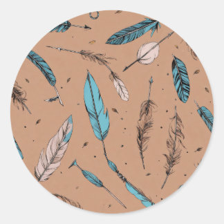 プレートのタイトルのアイディアをいくつか示す ラウンドシール