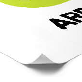 プレートの半分が果物と野菜であることに気付く ポスター (角)