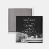 プレートの廃棄2 (食洗機) マグネット (正面/裏面)