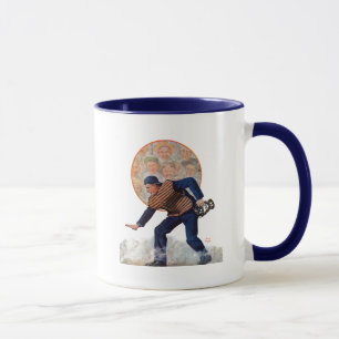 プレートの金庫 マグカップ