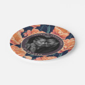 プレートエレガント婚約パーティ ペーパープレート (アングル)