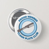 プレートクラブ誇り高いメンバーをきれいにして下さい 缶バッジ (正面&裏面)
