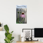 プレートザシード今日あなたの夢が開花 ポスター (ホームオフィス)