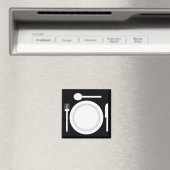 プレートナイフのフォークとスプーン マグネット (インサイチュ (食洗機))