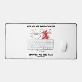 プレート内地震はいつも起こる デスクマット (キーボード&マウス)