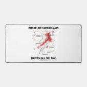 プレート内地震はいつも起こる デスクマット (正面)