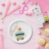 プレート感謝してい ペーパープレート (パーティー)