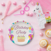 プレート紙誕生日 ペーパープレート (パーティー)