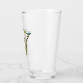 プレート紡績 タンブラーグラス (左)