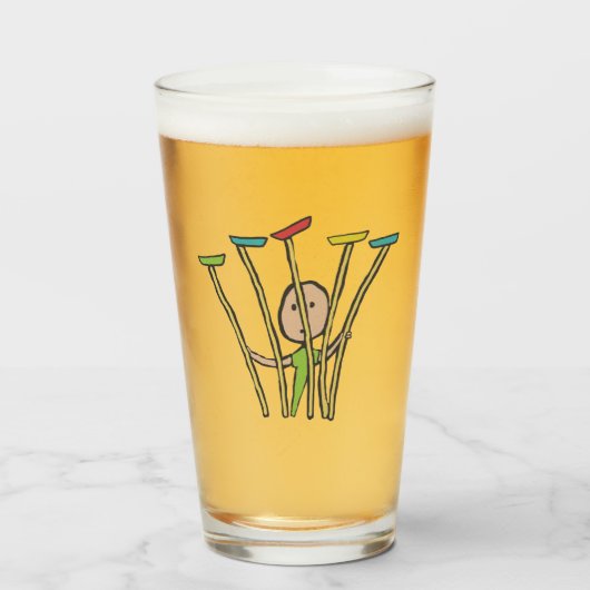 プレート紡績 タンブラーグラス (ドリンク正面)