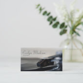 プレート記録ビニルターンテーブル 名刺 (スタンド正面)