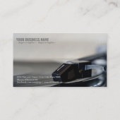 プレート記録ビニルターンテーブル 名刺 (裏面)