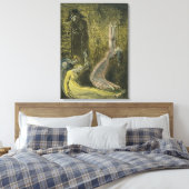 プレート13ヨーロッパ。A Prophecy', 1794 (レリーフ、 浮き彫りe キャンバスプリント (インサイチュ (寝室))