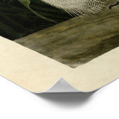 プレート256 |パープルヘロン |アメリカの鳥 ポスター (角)