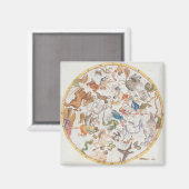 プレート26 Atlas Coelestisより、John Flamsteed マグネット (正面/裏面)