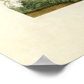 プレート360 |冬とロックのレンチ ポスター (角)