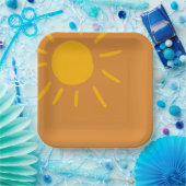 プレート、こ来この息子の赤ちゃん ペーパープレート (パーティー)