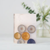 「プレート、モロッコ」旅行写真はがき ポストカード (スタンド正面)