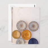 「プレート、モロッコ」旅行写真はがき ポストカード (正面/裏面)