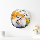 プレート ラージ壁時計 (ホーム)