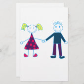 プレート 便箋 (正面/裏面)