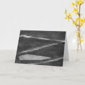 プレート(白黒)カードまで カード (黄色い花)