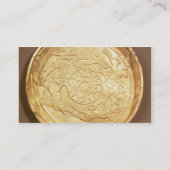 プレート(金ゴールド) 名刺 (裏面)