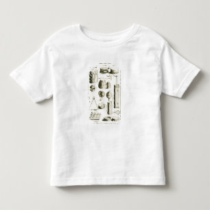 プレートII: 古代およびモダンな打楽器 トドラーTシャツ