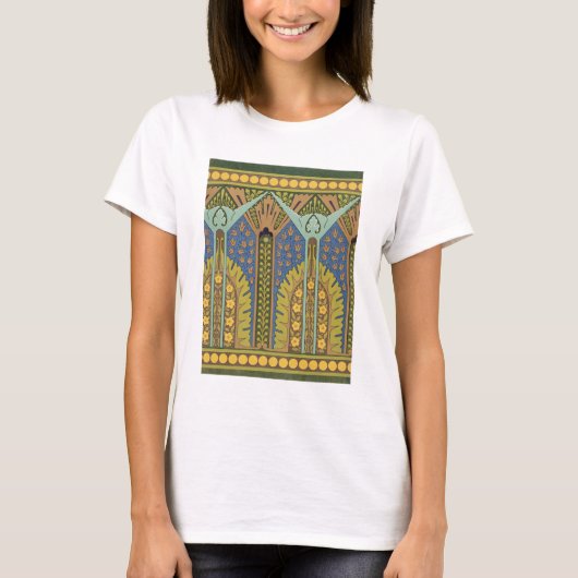 プレートIII、「デザイン内の勉強」、c.1874-76 (lit) Tシャツ (正面)