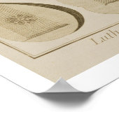 プレートIII:古代およびモダン弦楽器と弾き取り ポスター (角)